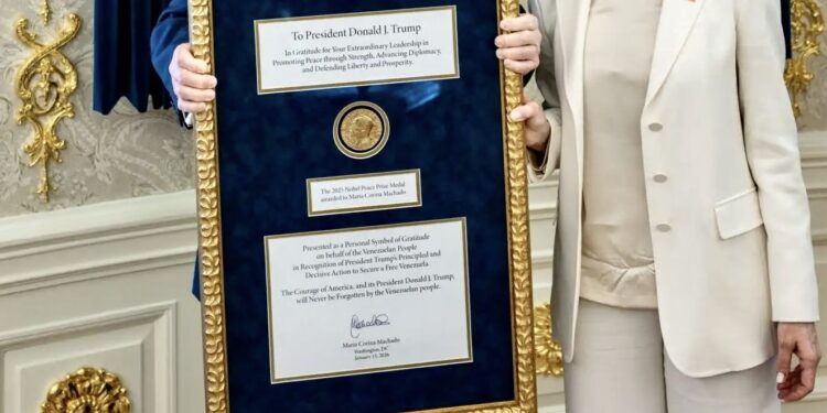 Ο απόλυτος ευτελισμός του Βραβείου Νόμπελ Ειρήνης και οι… τιμωρητικοί δασμοί