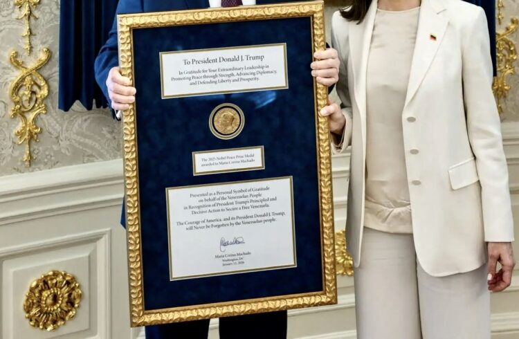 Ο απόλυτος ευτελισμός του Βραβείου Νόμπελ Ειρήνης και οι… τιμωρητικοί δασμοί