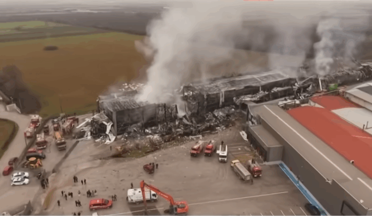 Διαρροή προπανίου στο εργοστάσιο της ΒΙΟΛΑΝΤΑ