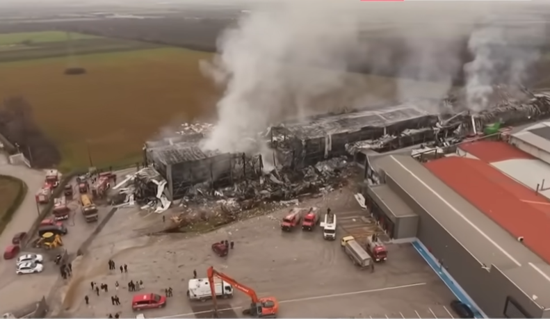 Διαρροή προπανίου στο εργοστάσιο της ΒΙΟΛΑΝΤΑ