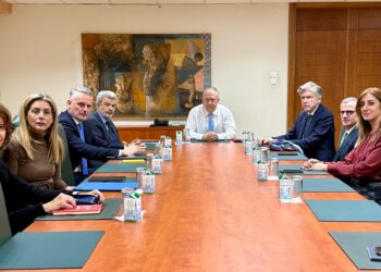 Συνάντηση του Υπουργού Ανάπτυξης Τάκη Θεοδωρικάκου με την Ένωση Ασφαλιστικών Εταιριών Ελλάδος