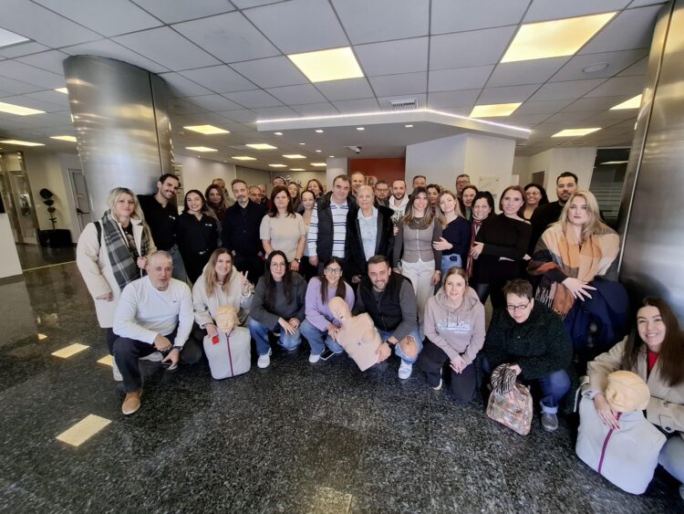 Εκπαίδευση στους εργαζόμενους της NP στις πρώτες βοήθειες