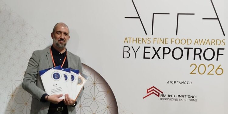 Διάκριση για τα προϊόντα της ΓΕΒ στα AFFA Awards by EXPOTROF 2026