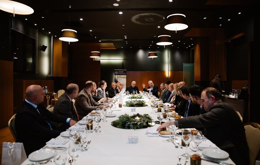 ΣΔΑΕ: Γεύμα εργασίας & κοπή πίτας με την συμμετοχή εκπροσώπων ασφαλιστικών εταιρειών