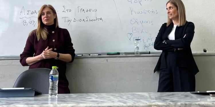 Ε. Παπασπυροπούλου και Φ. Μιχάλη μίλησαν σε φοιτητές του Παν/μιου Θράκης