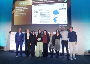 Σχέδιο Διεθνούς Επέκτασης της Anytime στη Ρουμανία: Τέσσερις διακρίσεις στα Digital Finance Awards 2026