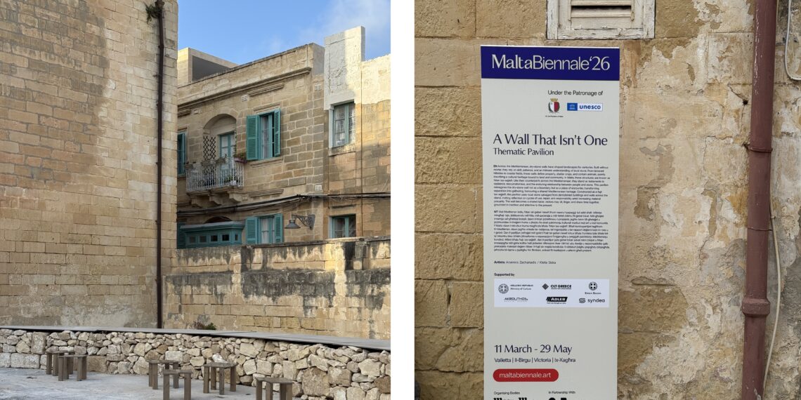 Η Syndea στηρίζει την τέχνη της ξερολιθιάς ως τόπο συνάντησης στη Biennale της Μάλτας