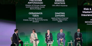 Η στο Insurance Forum Athens: Κλιματική αλλαγή, ΑΙ και ανθεκτικότητα των ΜμΕ στο επίκεντρο 