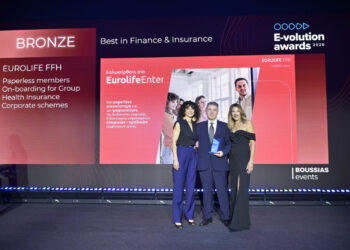 Διάκριση της Eurolife FFH για την πλατφόρμα Eurolife Enter