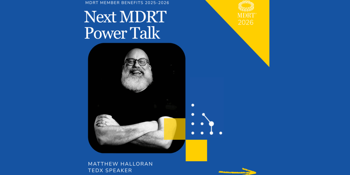 Ο Matt Halloran στο MDRT Power Talk