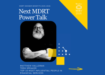 Ο Matt Halloran στο MDRT Power Talk