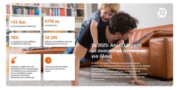 NN Hellas: 1 δισ. ευρώ σε εγγεγραμμένα ασφάλιστρα το 2025