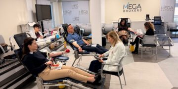 Εθελοντική αιμοδοσία της MEGA BROKERS: Μια πράξη προσφοράς και ζωής